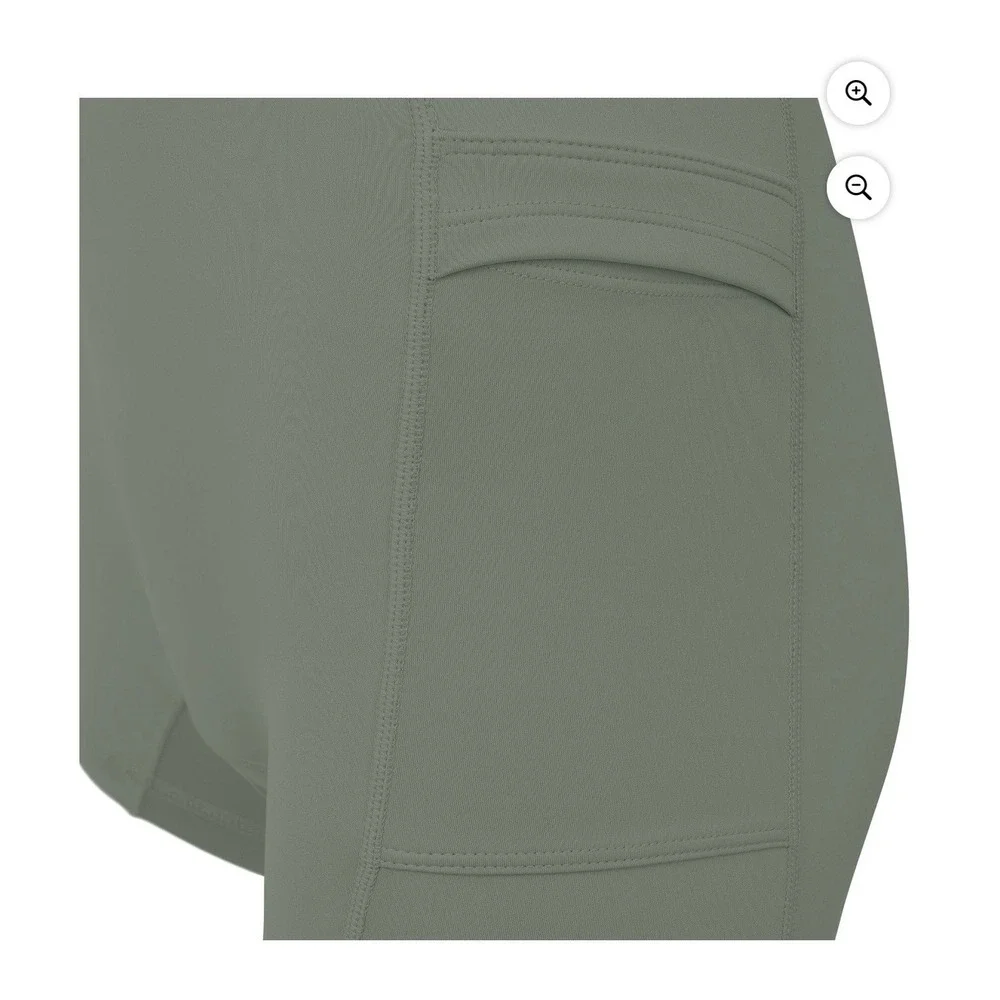 Outdoor Voices Women's Exercise Dress Agave Green Built-In Shorts Pockets Size M